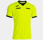 Joma REFEREE SHORT SLEEVE T-SHIRT játékvezető mez fluo sárga fekete M