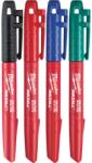 Milwaukee Set markere INKZALL colorate - 4 BUC (48223106)