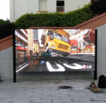  P5 ledfal videófal 197x133 cm