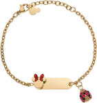 Disney Bájos aranyozott karkötő medálokkal Minnie Mouse B600623YRRL-55. CS