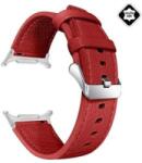 gigapack Samsung Galaxy Watch Ultra eSIM 47mm (SM-L705) valódi bőr pótszíj piros (GP-163537) (GP-163537)