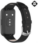 gigapack Honor Band 7 valódi bőr pótszíj fekete (GP-126426) (GP-126426)