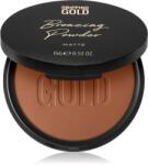 Dripping Gold Luxury Tanning Bronzing Powder kompakt bronz púder testre és arcra árnyalat Matte 15 g