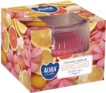 BISPOL Ароматна свещ Bispol Aura - Flowers Petals, 80 g (sn69-428)