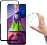 Wozinsky Teljes Fedésű Flexi Nano Glass Hibrid Üvegfólia kerettel Samsung Galaxy M51 fekete üvegfólia