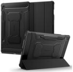 Spigen ACS06857 Tok - Samsung Galaxy Tab S9 FE LTE (SM-X516), Aktív Flip, Ütésálló, Fekete (ACS06857)