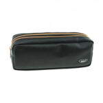 ECADA Penar etui tip borseta ECADA 78621, 2 fermoare, 21 x 8 x 5.5 cm, Negru (78621) Penar