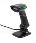Metter Cititor coduri de bare Metter HS2100, 2D, USB, stand, negru (MF400625146)