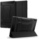 Spigen ACS06539 Tok - Samsung Galaxy Tab S9 Plus WIFI (SM-X810), Aktív Flip, Ütésálló, Fekete (ACS06539)