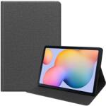 Gigapack GP-96594 Tok - Samsung Galaxy Tab S6 Lite 10.4 LTE (SM-P625) 2024, Oldalra Nyíló, Textil, Szürke