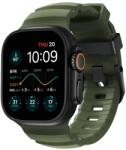 NOMAD Rocky Point szíj Apple Watch 49/45/44/42mm fekete tok zöld szíj (NM014797858)