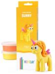 HEY CLAY Hey Clay, Rainbow Unicorns, Sunny, set creativ, 3 cutii de plastilina