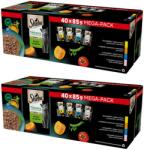 Sheba Nature’s Collection Ízválaszték nedves teljes értékű eledel felnőtt macskáknak 2x40x85g