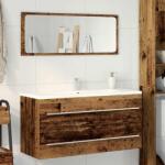 vidaXL antik fa szerelt fa mosdószekrény 100x38, 5x48 cm (862536)