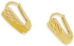 ÉkszerM Arany Hagyományos Kapcsos Fülbevaló AU 90977