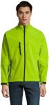 SOL'S Férfi Relax Soft Shell kabát 4XL zöld