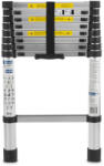 GEKO teleszkopos alumínium létra (74 - 260cm) (G02444)