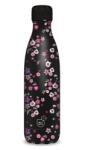 Ars Una Kulacs fém 500ml ARS UNA duplafalú fém ivópalack Pearl Blossom black