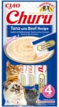 Churu Inaba Recompense pentru pisici Churu ton cu vita 4x14g