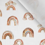 Takoy Prémium pamut NELA karamell színű szivárvány