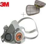3M Полумаска 3M 6000 + филтри 6059 ABEK1 - мултигазова защита (Combo 6000+6059)
