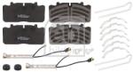 Febi Bilstein set placute frana, frana disc FEBI BILSTEIN 171242 (171242)