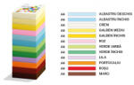 ECADA Hartie colorata A4 Ecada, 75g/mp, 500 coli, Albastru inchis (62802AI)