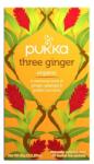 Pukka Herbs Three Ginger, ceai, Infuzie Organica Herbal, 20 pliculete