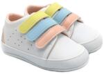 Funny Baby Pantofi pentru bebeluși Funny Baby - Rainbow, mărimea18, 8-12 luni, pantofi sport, albastru (7378-22)