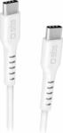 SBS TECABLETCC2MW USB-C apa - USB-C apa 2.0 Adat és töltőkábel - Fehér (2m) (TECABLETCC2MW)