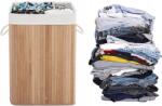 Songmics Bambusz kosár álló 40 cm kivehető betét Boho (LCB10Y)