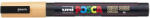 uni Dekormarker 0, 9-1, 3mm, Uni Posca PC-3M világos narancs (2UPC3MVN) - haztartasibolt