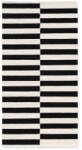 Hanse Home Covor negru-alb reversibil/țesut manual din lână 80x150 cm Donna - Hanse Home Covor