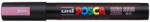  Dekormarker 1, 8-2, 5mm, Uni Posca PC-5M metál rózsaszín - tobuy