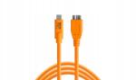 Tether Tools USB-c kábel 3.0 Micro-B TetherPro CUC3315-ORG készülékhez (CUC3315-ORG)