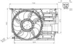 NRF ventilátor, motorhűtés NRF 47954 (47954)
