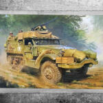 Forces Of Valor 1: 72 US M3A1 Halftrack Normandy 1944 (873007A)