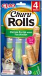 Churu Inaba Churu Rolls Recompense pentru Pisici Pui cu Ton