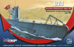 Mirage Hobby Deutsches U-Boot U 23 Typ IIB 1: 400 (400204)