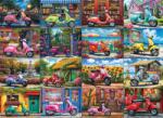 EUROGRAPHICS - Puzzle 16 Scooters by Chris Bigelow - 1 000 piese