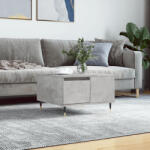 vidaXL betonszürke szerelt fa dohányzóasztal 55x55x36, 5 cm (830752)