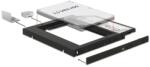 Delock Beépítő Keret (SATA 5.25"> 1 x 2.5" SATA HDD-hez, vékony kialakítású, legfeljebb 9, 5 mm) (62669) (62669)