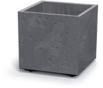 Prosperplast Sierra Square Beton virágcserép, 40 cm - marengo (DSI400E-425U)