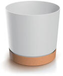 Prosperplast Tubo Pm virágcserép, 30 cm - fehér (DPOD300-S449)