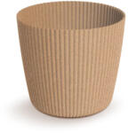 Prosperplast Milly Round Eco Wood virágcserép, 17 cm - natúr (DMI170W-4665W)