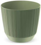 Prosperplast Ryfo virágcserép, 17 cm - föld zöld (DRF170-5615C)