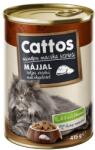 Cattos macskakonzerv májas 415 g