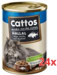 Cattos macskakonzerv halas 24x415 g