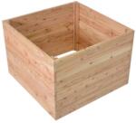 ROJAPLAST Premium Magaságyás, fa, vörösfenyő, 70×70×50 cm (9213)