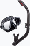 TUSA maszk + snorkel szett fekete UC-7519P